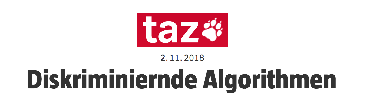 Diskriminiernde Algorithmen